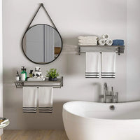 Wall-mounted folding clothes dryer