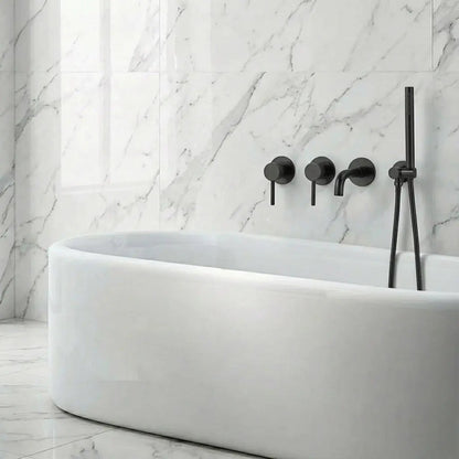 Pack mitigeur de bain à encastrer anthracite