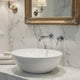 Mitigeur de lavabo encastré chrome