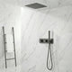 Ensemble de Douche encastré anthracite
