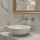 Mitigeur de lavabo encastré chrome