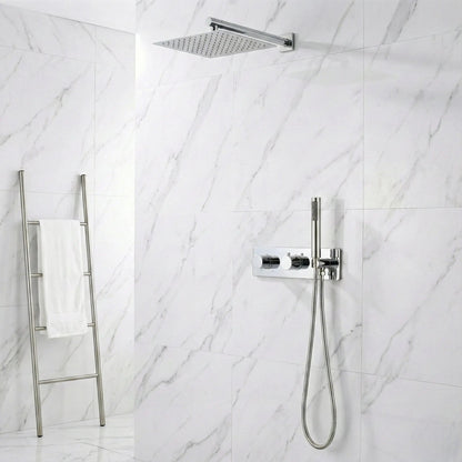 Ensemble de Douche encastré chrome
