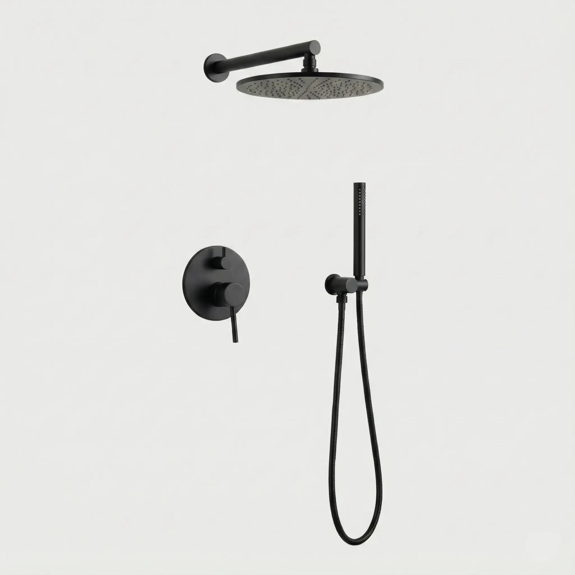 Kit de Douche Thermostatique encastré noir