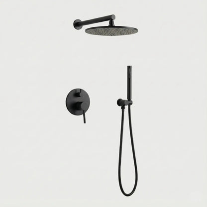 Kit de Douche Thermostatique encastré noir