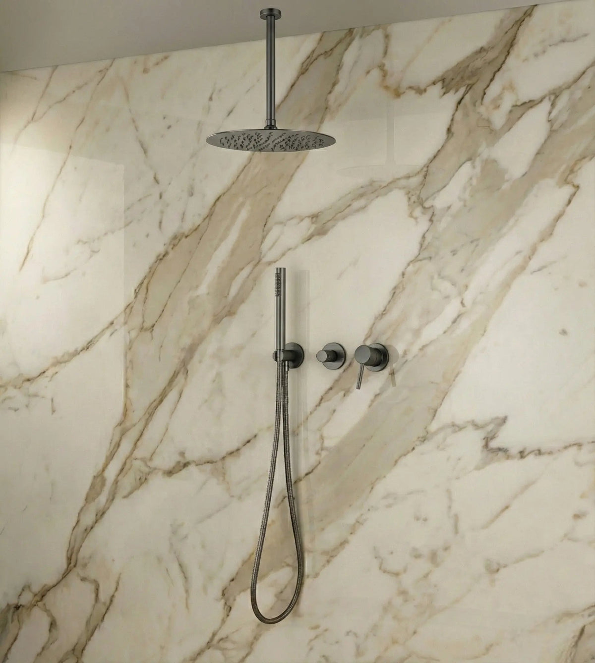 Colonne de Douche encastré anthracite