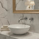 Mitigeur de lavabo encastré inox