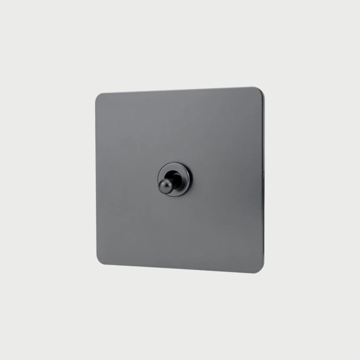 interrupteur va-et-vient simple anthracite
