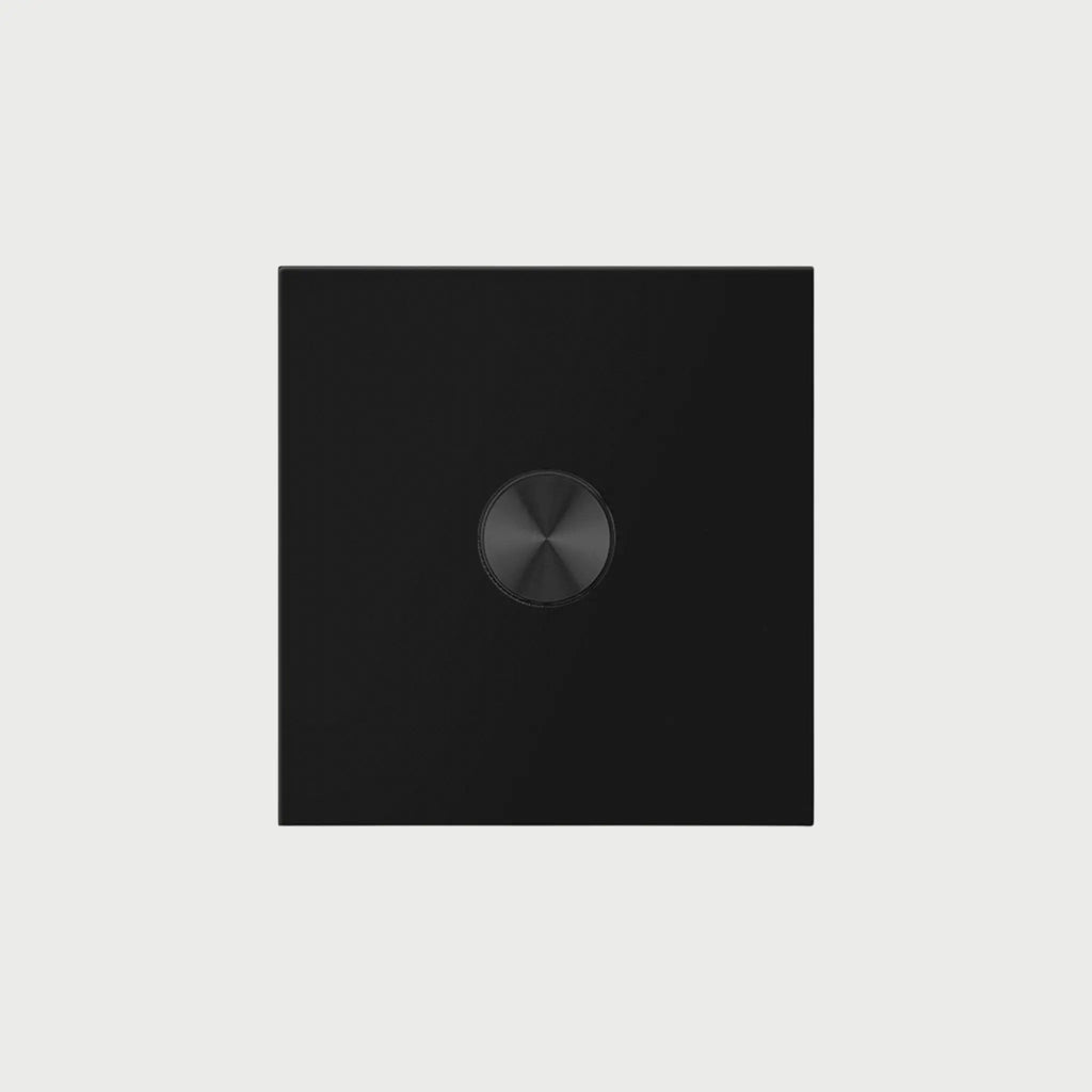 variateur simple noir mat