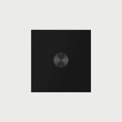 variateur simple noir mat