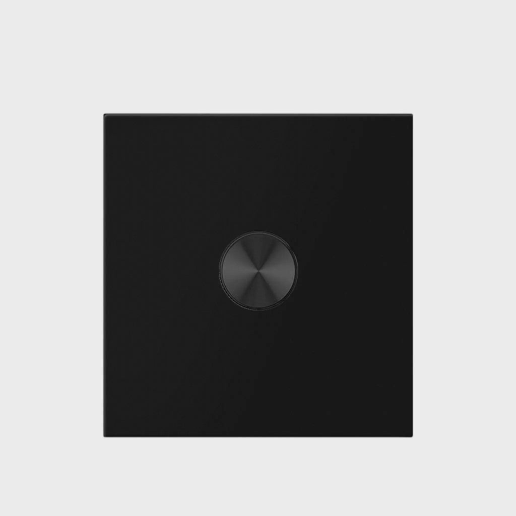 variateur simple noir mat