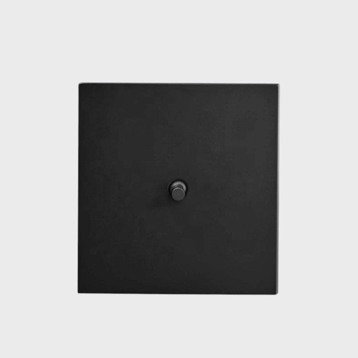 interrupteur va-et-vient simple noir mat