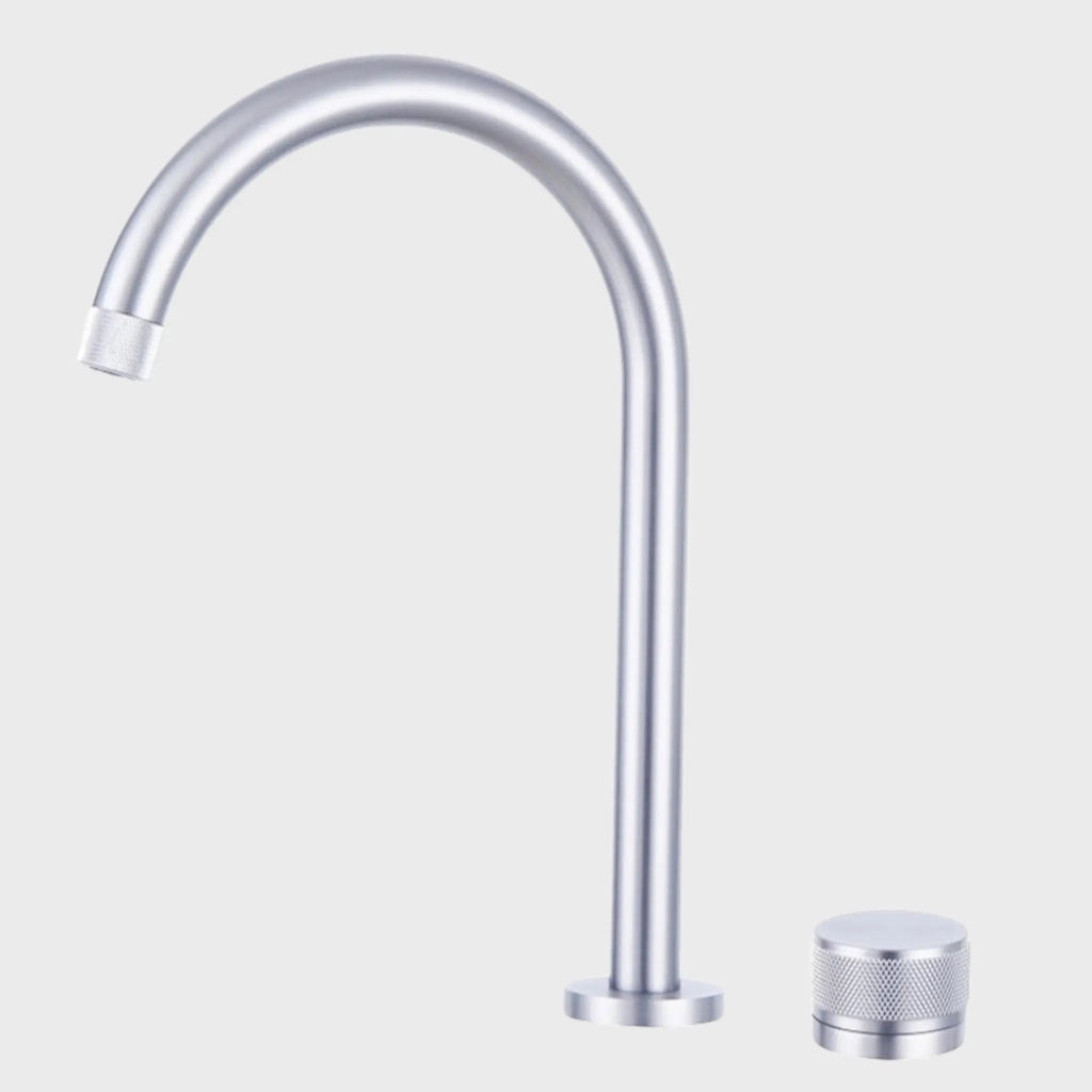 Mitigeur de lavabo moleté 5 finitions