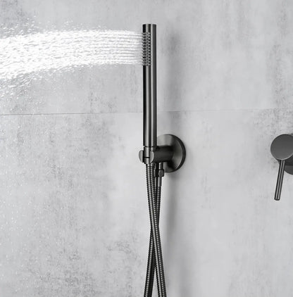 Mitigeur de Douche mural anthracite
