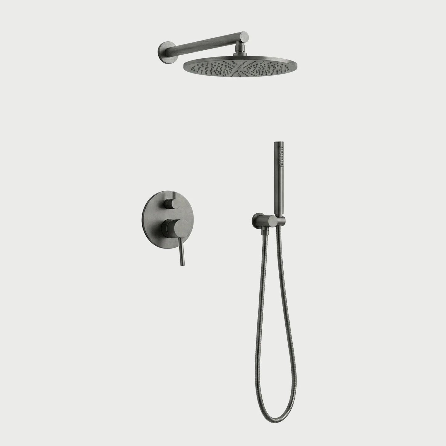 Kit de Douche Thermostatique encastré anthracite