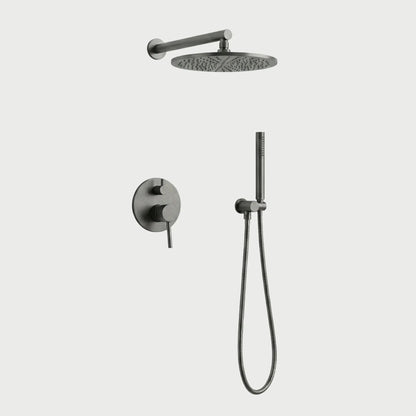 Kit de Douche Thermostatique encastré anthracite