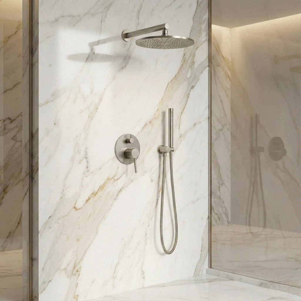 Kit de Douche Thermostatique encastré inox