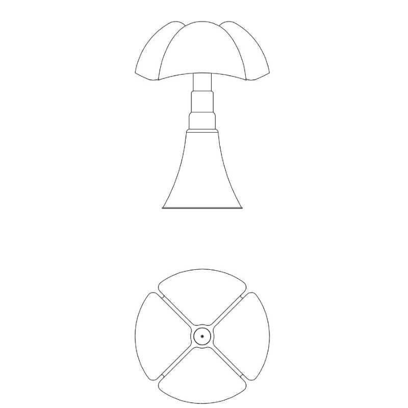 Lampe à poser design moderne LINEA