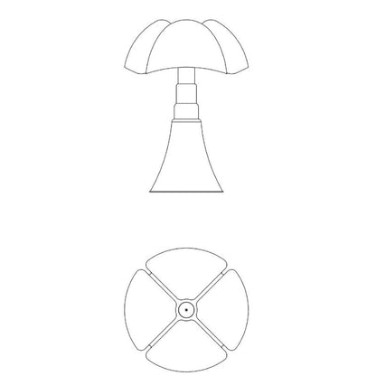 Lampe à poser design moderne LINEA