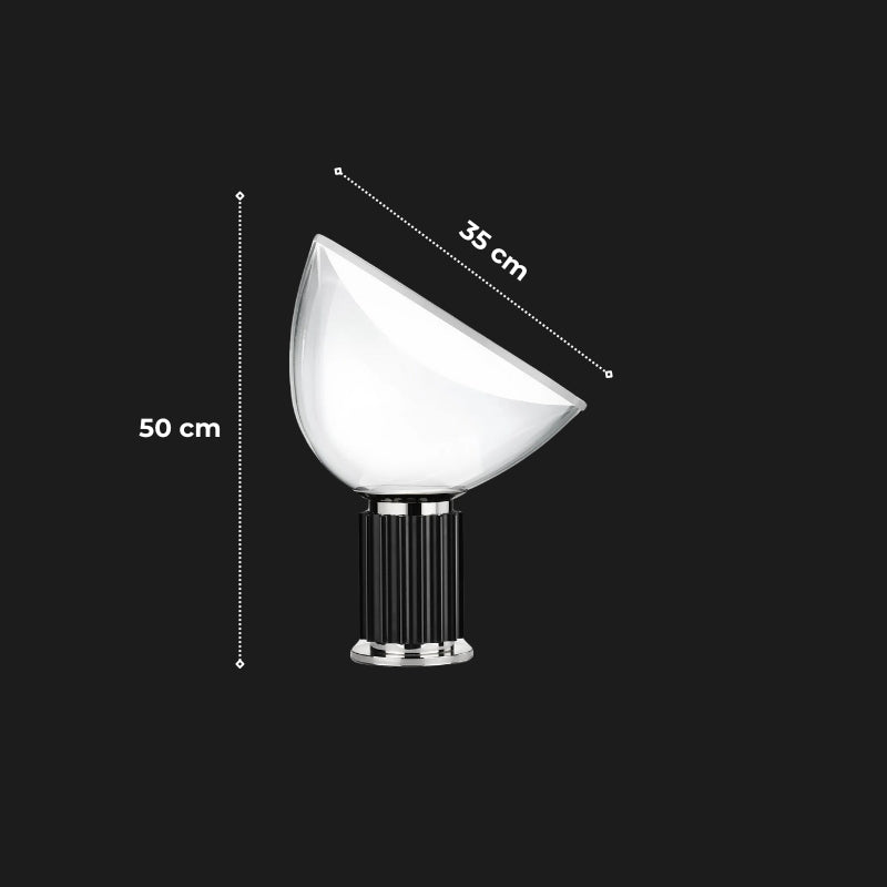 Lampe à poser en verre CRISTALLE