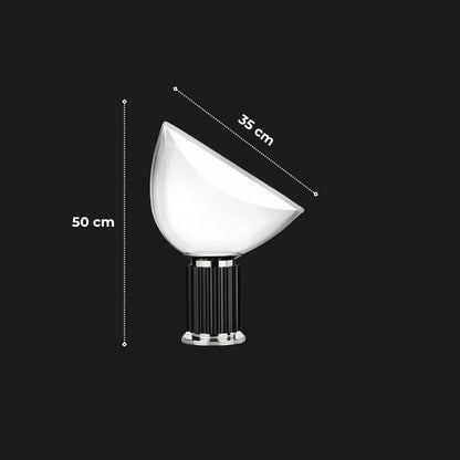 Lampe à poser en verre CRISTALLE