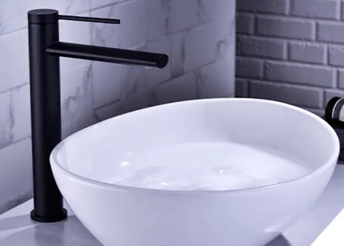Mitigeur de lavabo haut 4 finitions