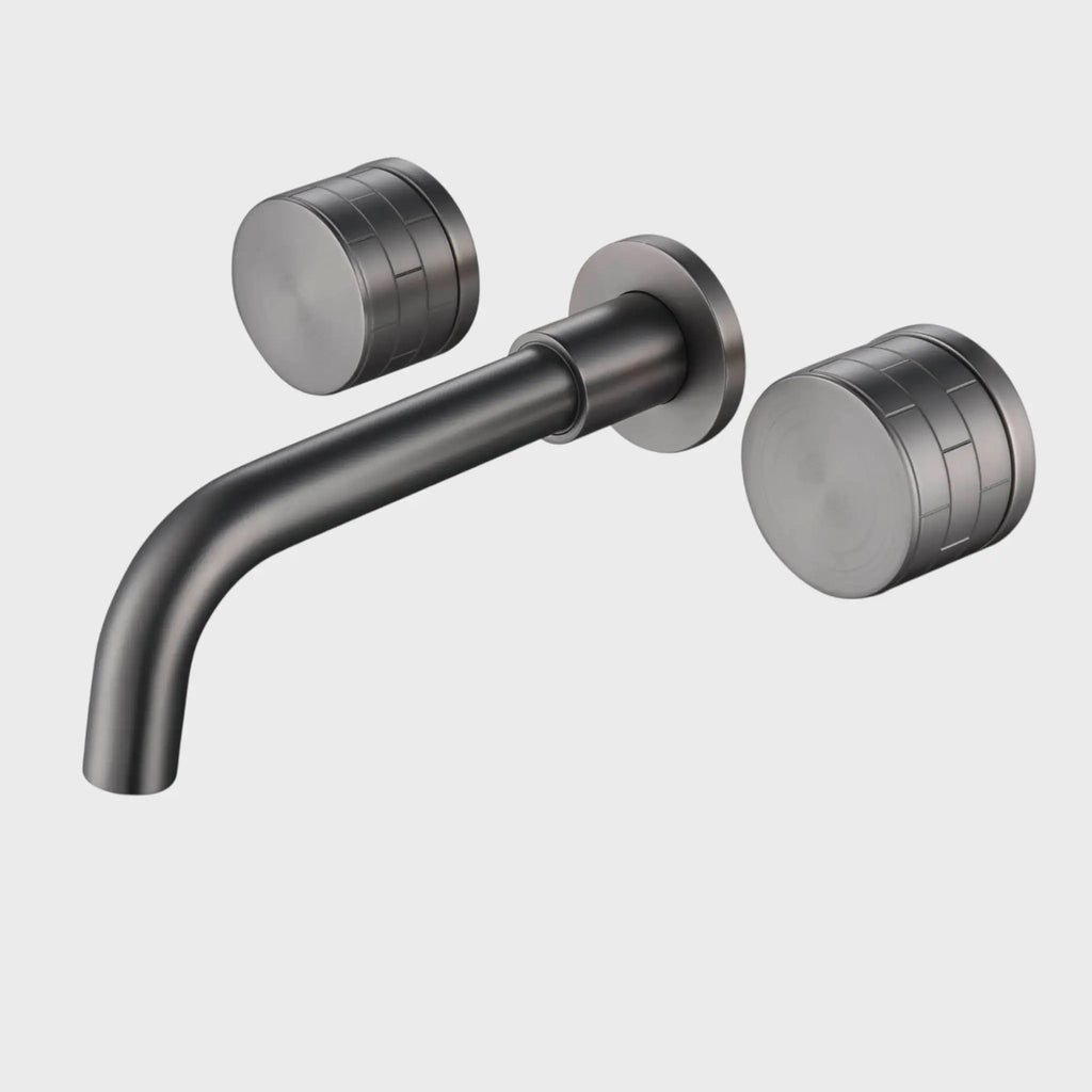 Mitigeur de lavabo encastré anthracite