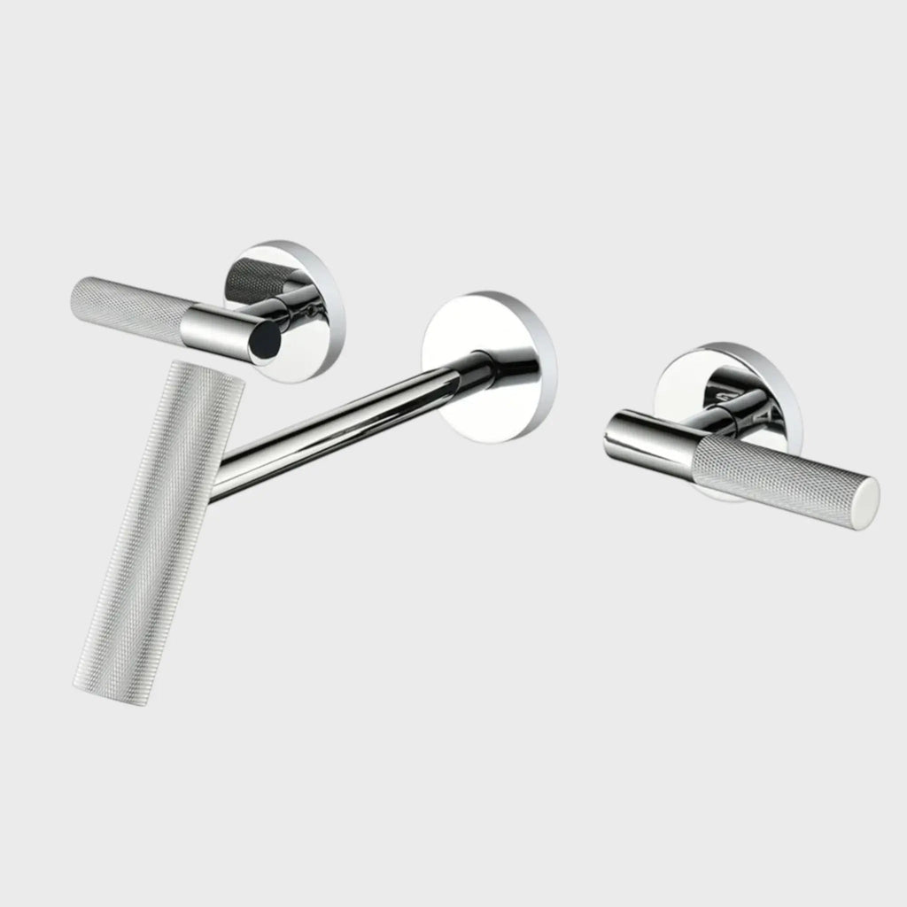 Mitigeur de lavabo encastré chrome