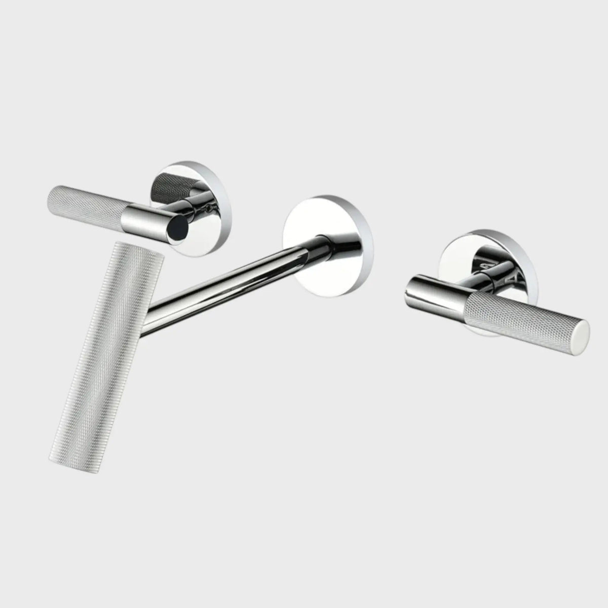 Mitigeur de lavabo encastré chrome