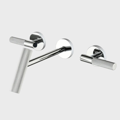 Mitigeur de lavabo encastré chrome