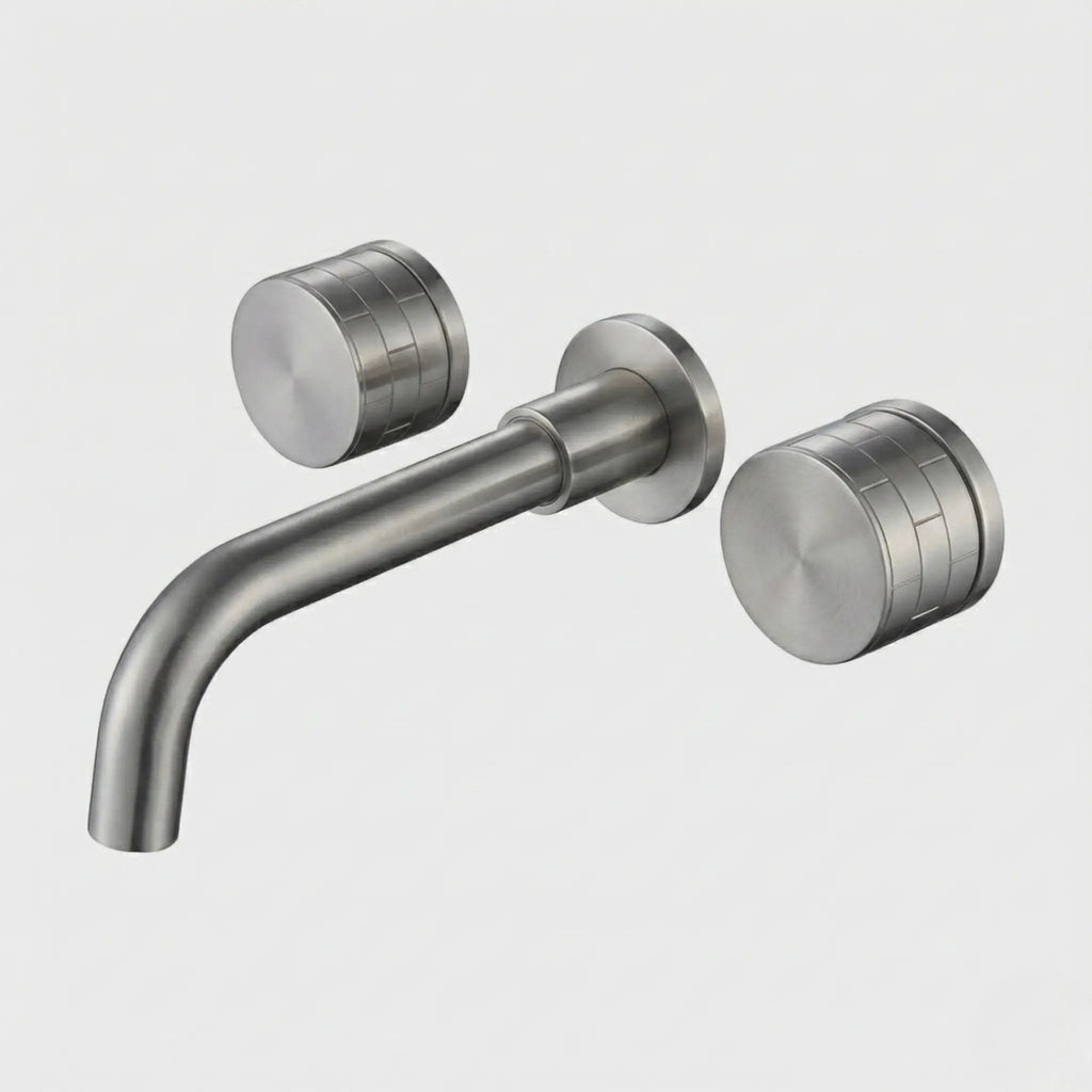 Mitigeur de lavabo encastré inox