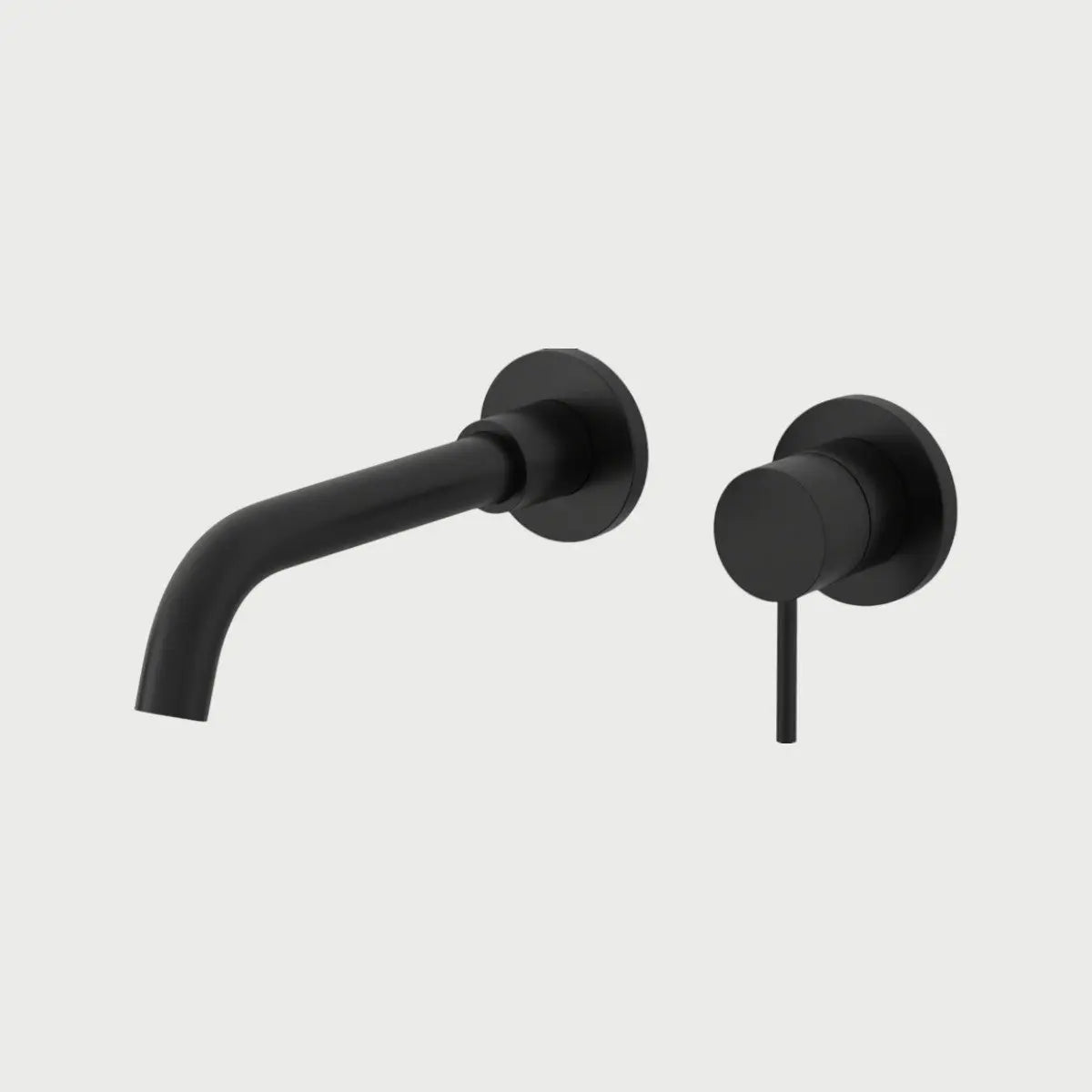 Mitigeur de lavabo encastré noir mat