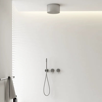 Colonne de douche encastrée plafond précision