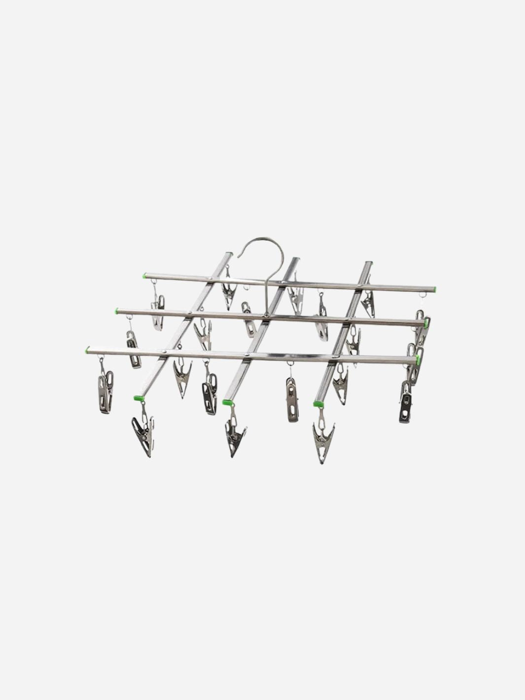 étendoir à linge pliable acier inoxydable