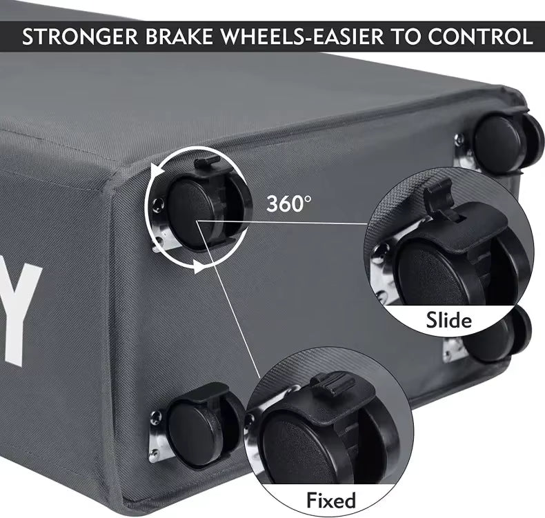 panier à linge a roulettes pliable - Pratique et efficace pour ranger votre linge