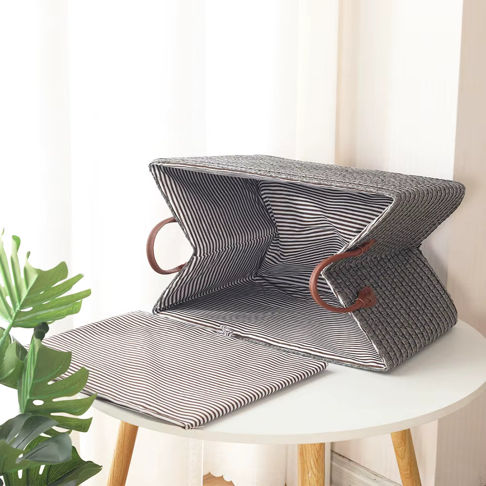 Panier de rangement vêtements style japonais - Gain de Place