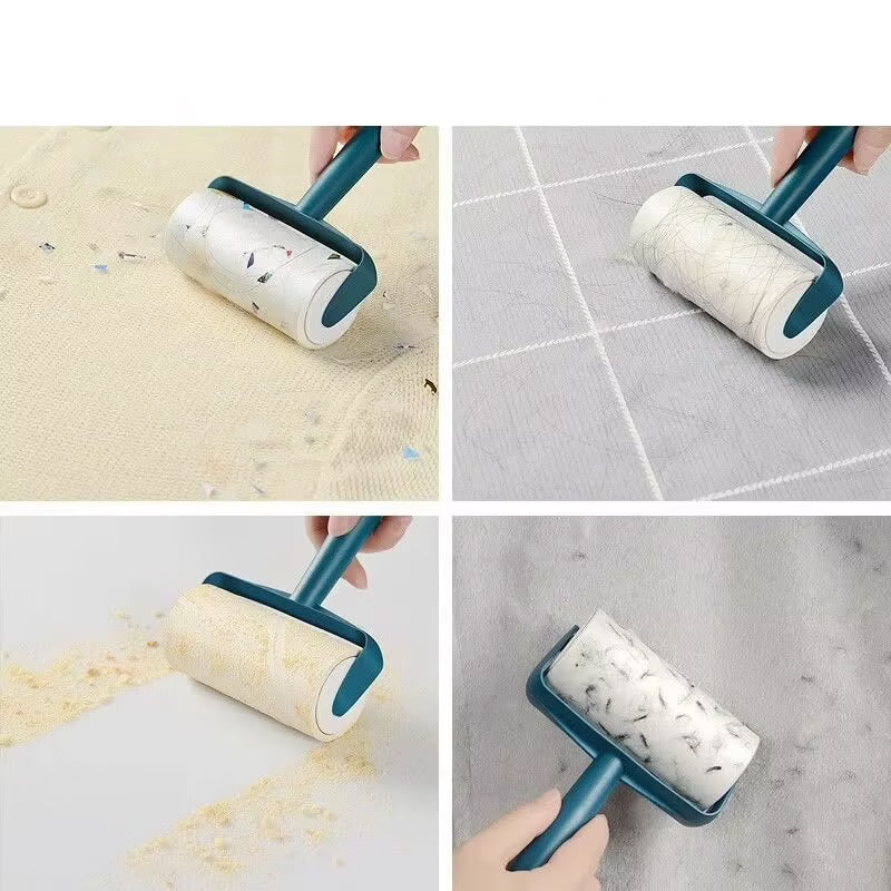Rouleau pour vêtement – Brosse adhésive anti-poussière et poils d’animaux