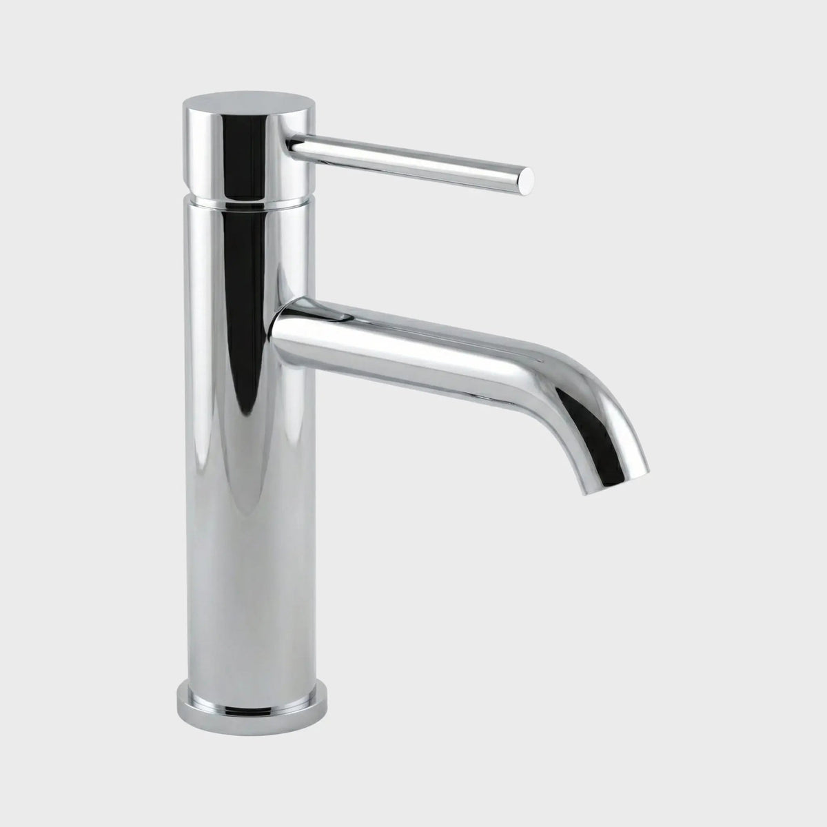 Mitigeur de lavabo sur plan chrome