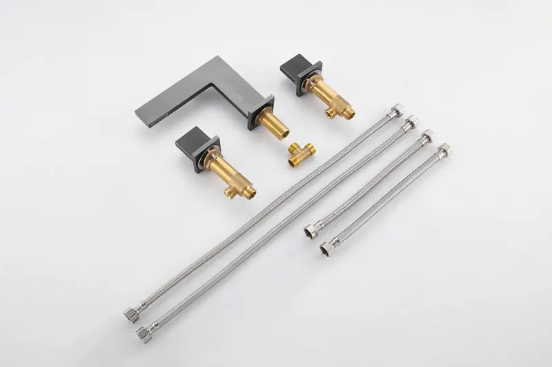 Mitigeur de lavabo 3 trous 2 finitions