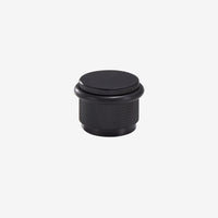 Butée de porte moletée en laiton réglable en hauteur - 4 finitions