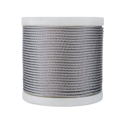 Câble acier gainé PVC - Corde à linge flexible et durable