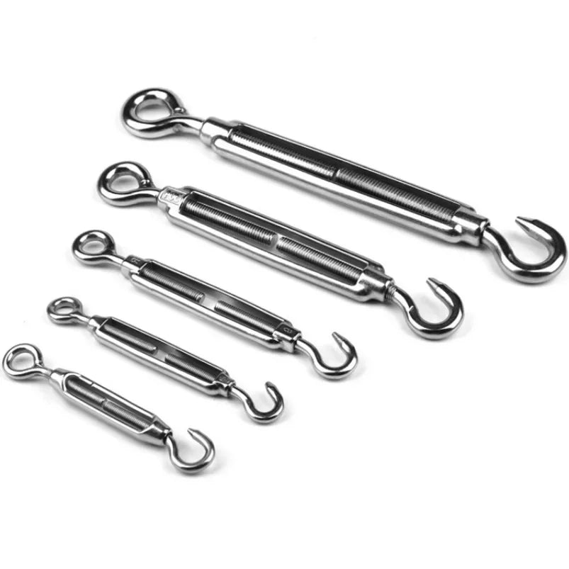 Spannschloss Edelstahl 304 – 5er-Set – Alle Endanschlüsse