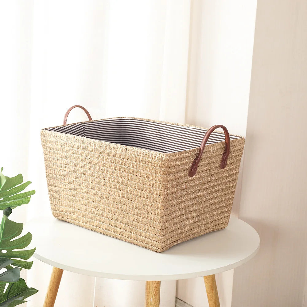 Panier de rangement vêtements style japonais - Gain de Place
