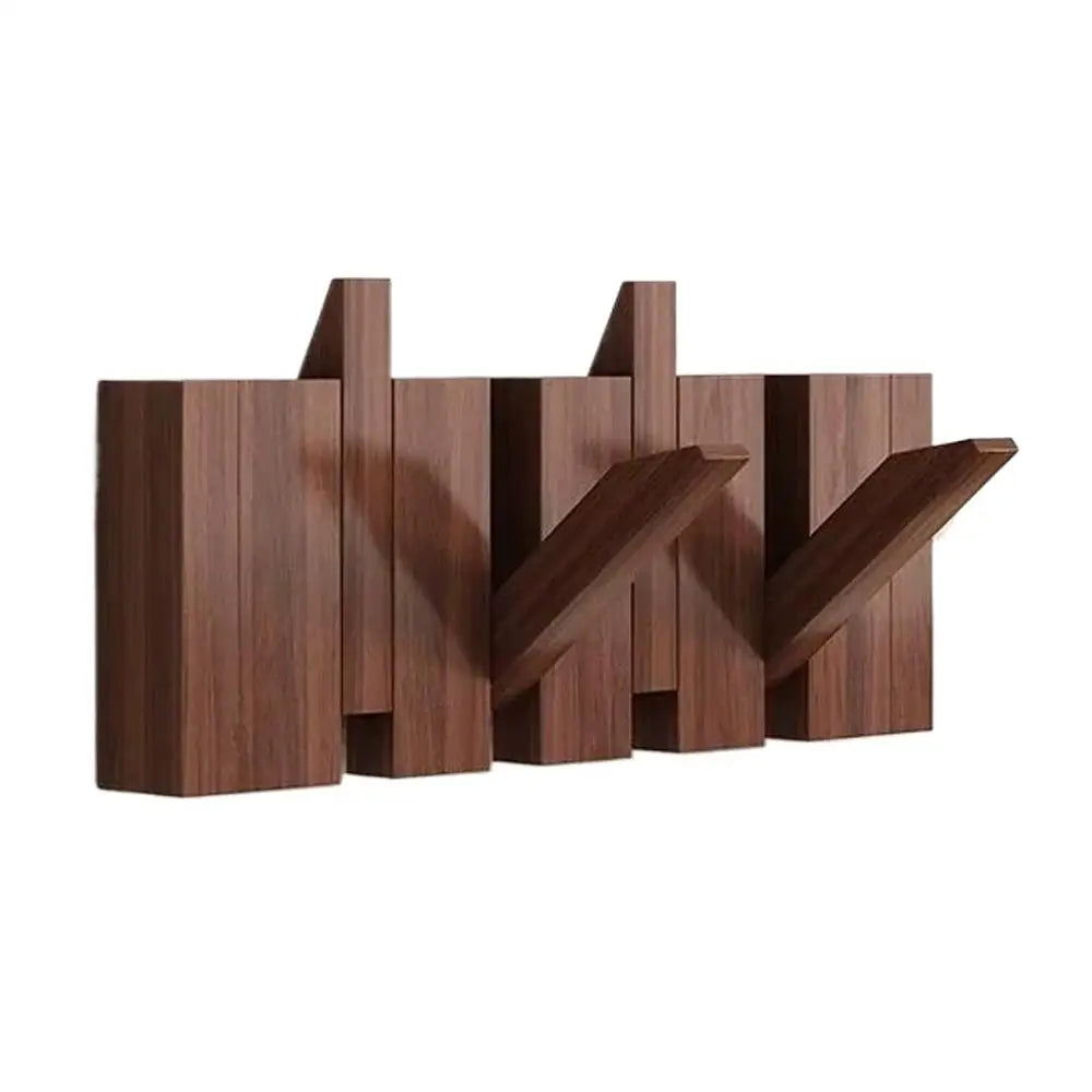 Porte-manteau mural bois clés piano - pratique et élégant pour une organisation parfaite