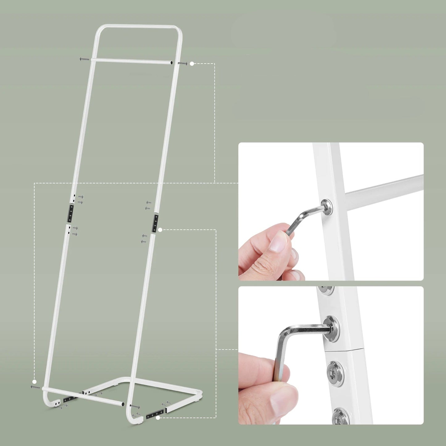 porte-manteau métal gain place entrée - Pratique pour Gagner de la Place