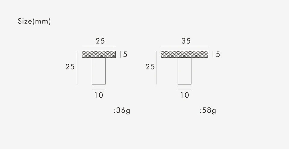 Gerändelte runde Wandgarderobe aus massivem Messing