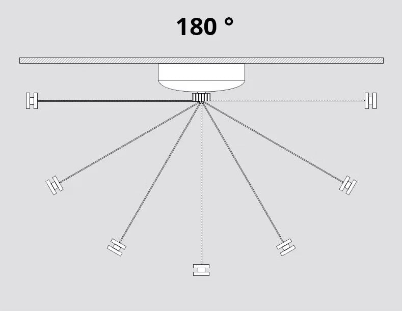 Corde à linge rétractable inox