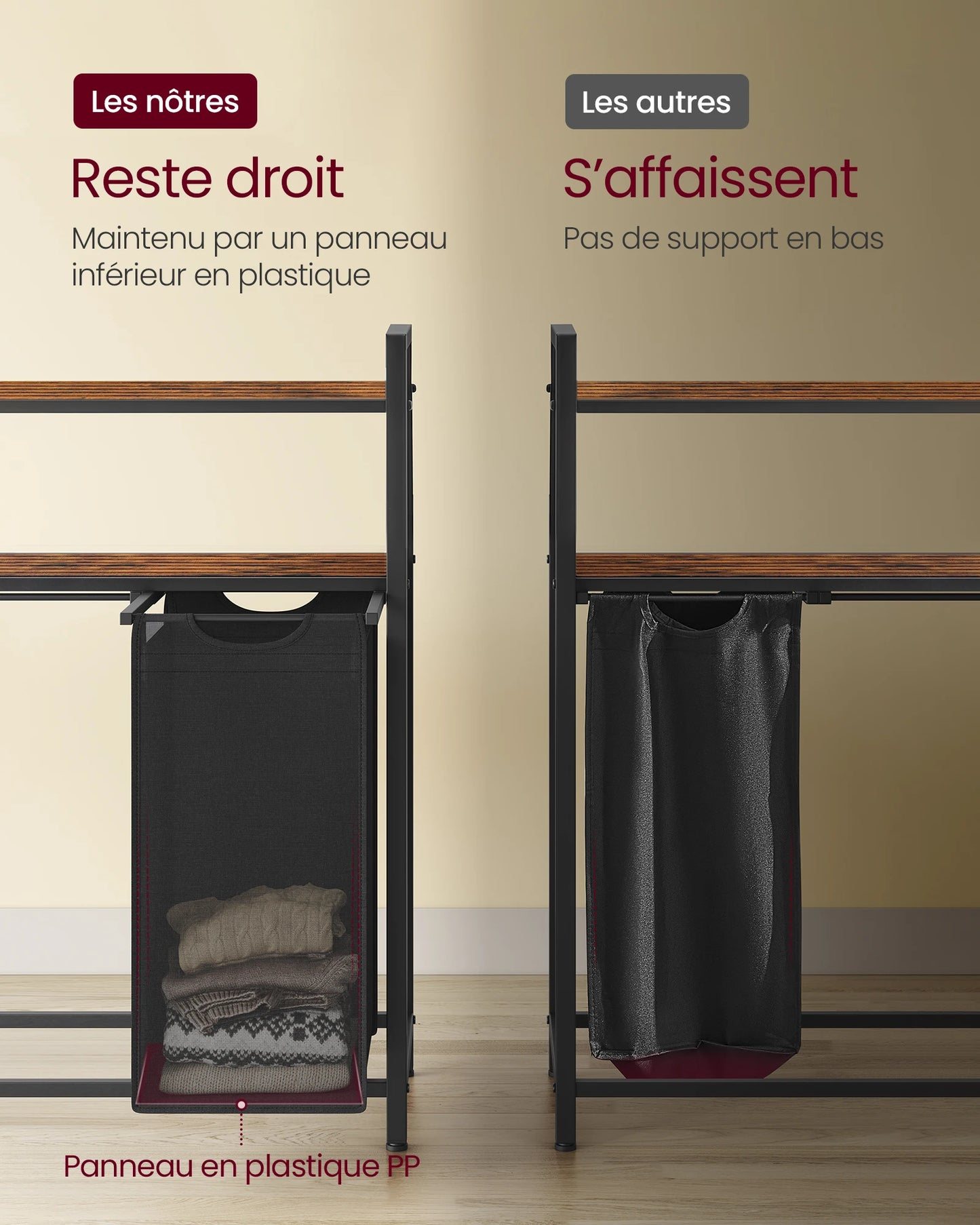 Meuble salle de bain avec panier a linge - simplifier l'organisation de votre espace !