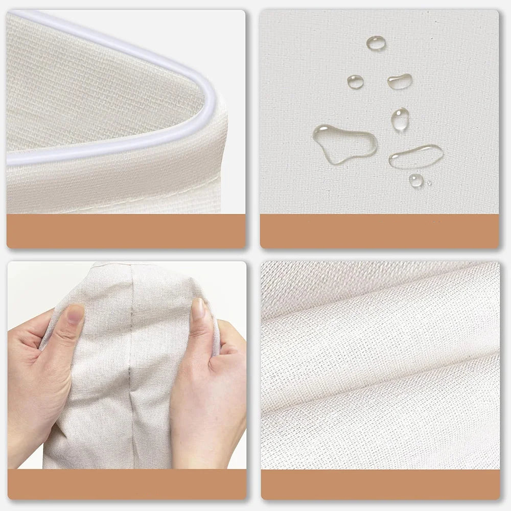 Panier linge pliable rangement salle bain - Organisez facilement votre buanderie