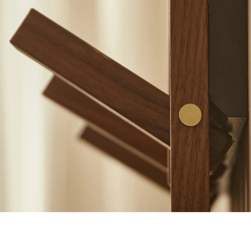 porte-manteau bois mural esthétique nordique : Style nordique et rangement élégant