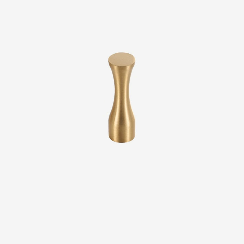 Wandhaken aus gebürstetem Messing - 4 originelle Designs